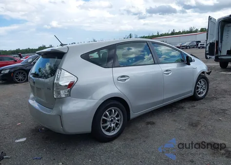 2012 Toyota Prius V Three из США, поврежденный, VIN JTDZN3EUXC3059694